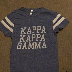 Kappa kappa gamma light blue t shirt